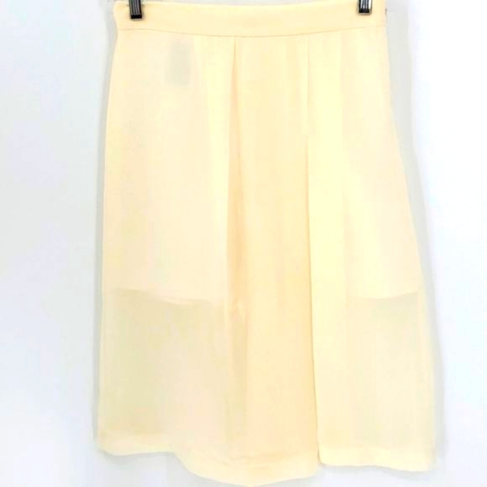 BCBGeneration, overlay‎ skirt. shorts, chiffon, size 2